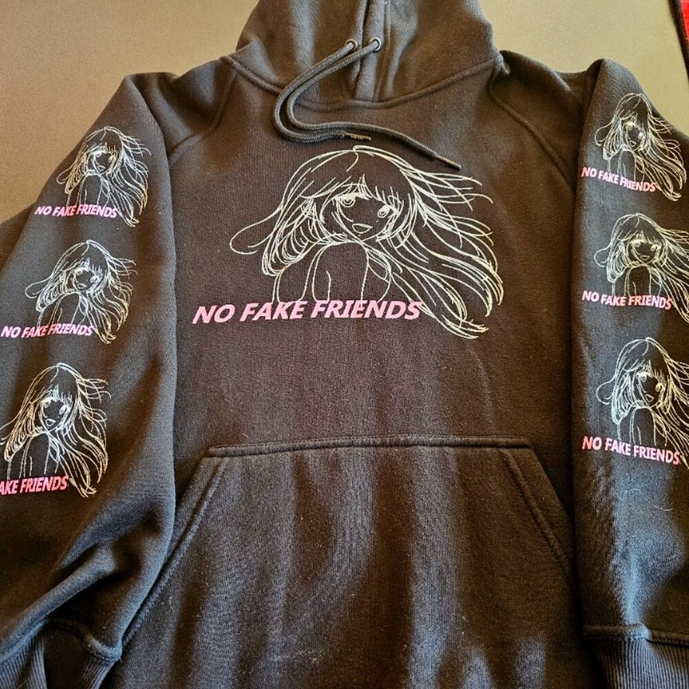No Fake Friends Hoodie -